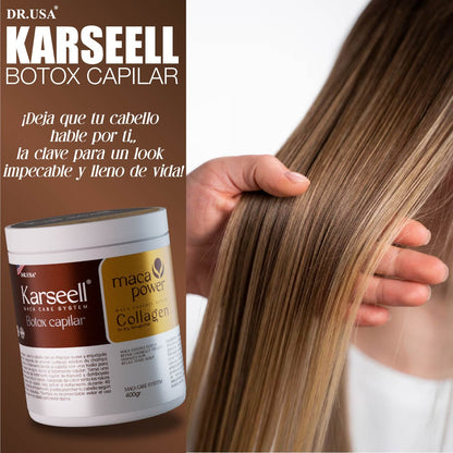 ✨ Karseell – Tratamiento Capilar Profesional con Colágeno + Aceite de Argán